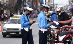 उपत्यकामा ८ लाख बढी सवारीचालकलाई कारबाही