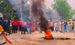 धनुषाको औरहीमा स्थानीय र प्रहरीबीच झडप, तीन प्रहरी घाइते 