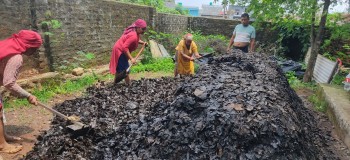 मध्यविन्दुमा फोहोर ब्यबस्थापनसगै जैविक मल उत्पादन