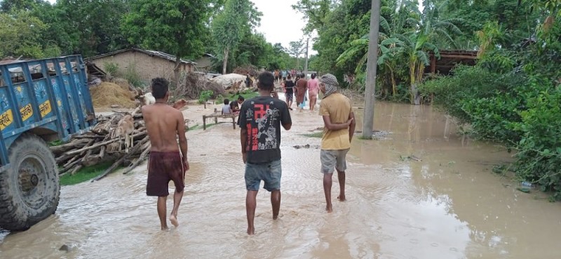 मधेश प्रदेशमा बाढीबाट ६ जनाको मृत्यु