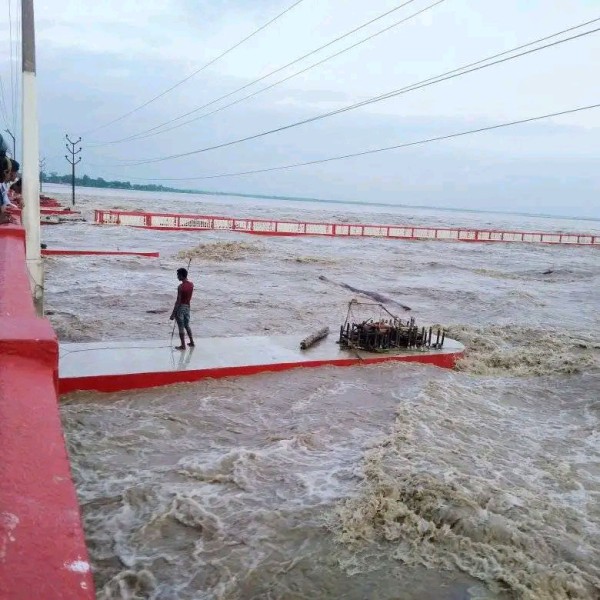 सप्तकोशी ब्यारेजका  सबै ढोका खोलिए