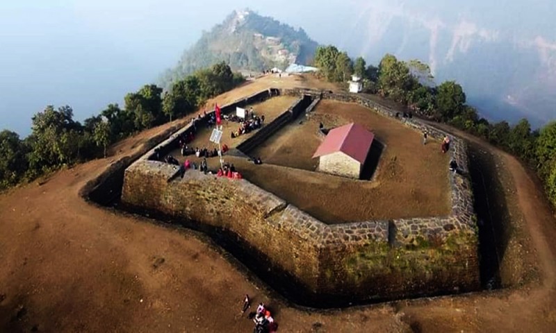 उपरदाङगढीको कोतघर पुनःनिर्माण गरिँदै